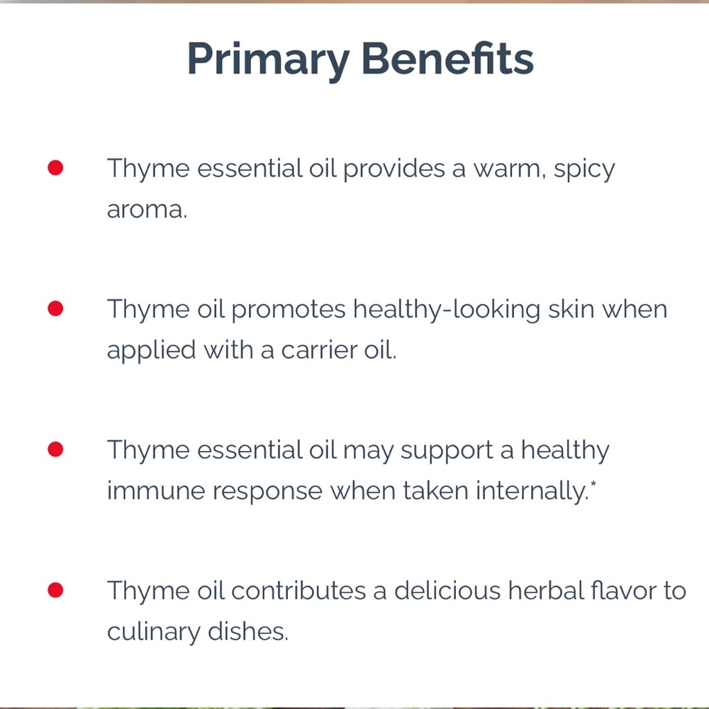 DoTerra - Thyme Essential Oil, 15ml - Picture 7 of 13